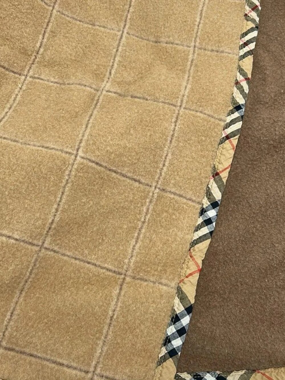 Burberry's - Brown Wool Accessory - Picture 5 of 6